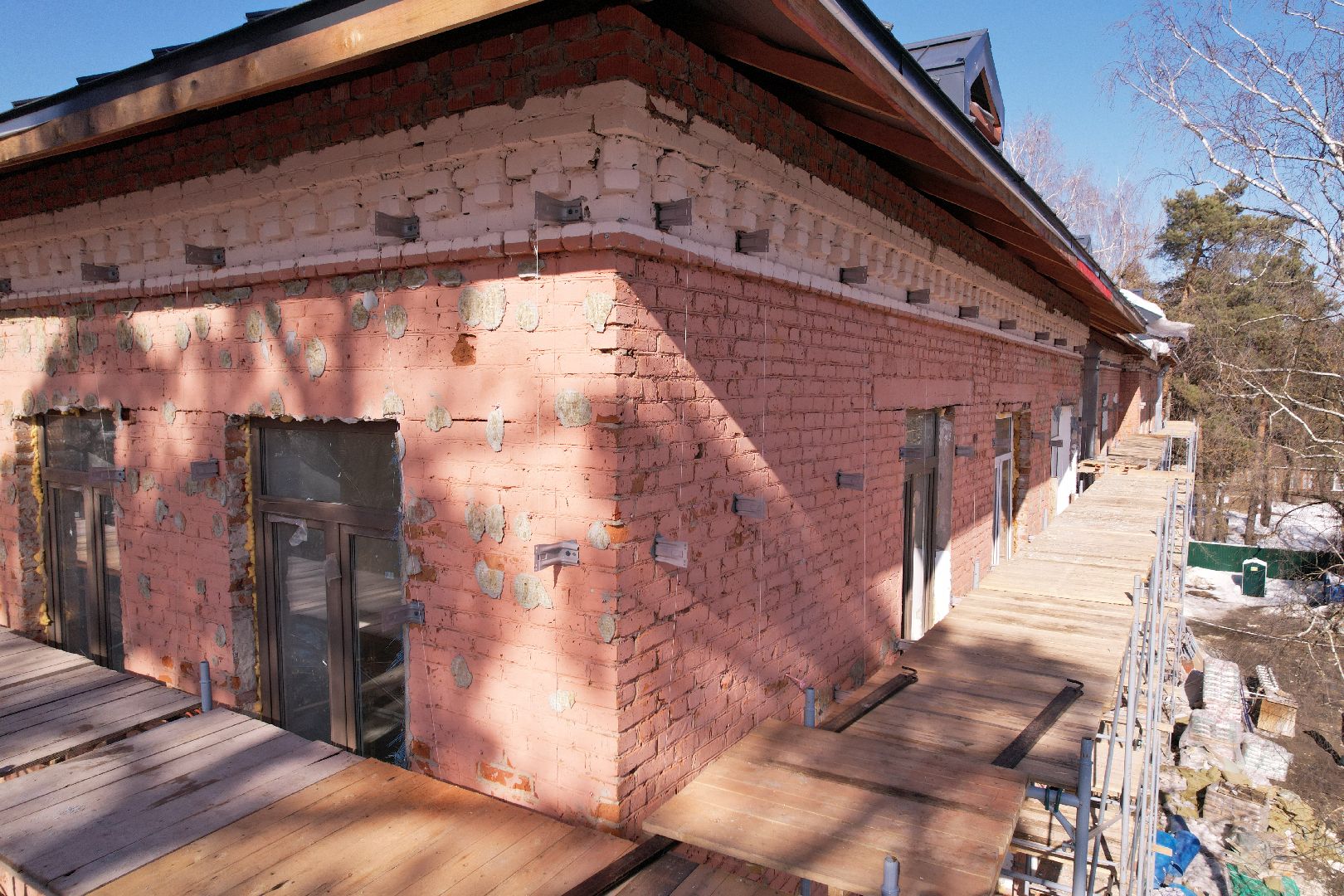 видео с коптера, поликлиника, шатура,