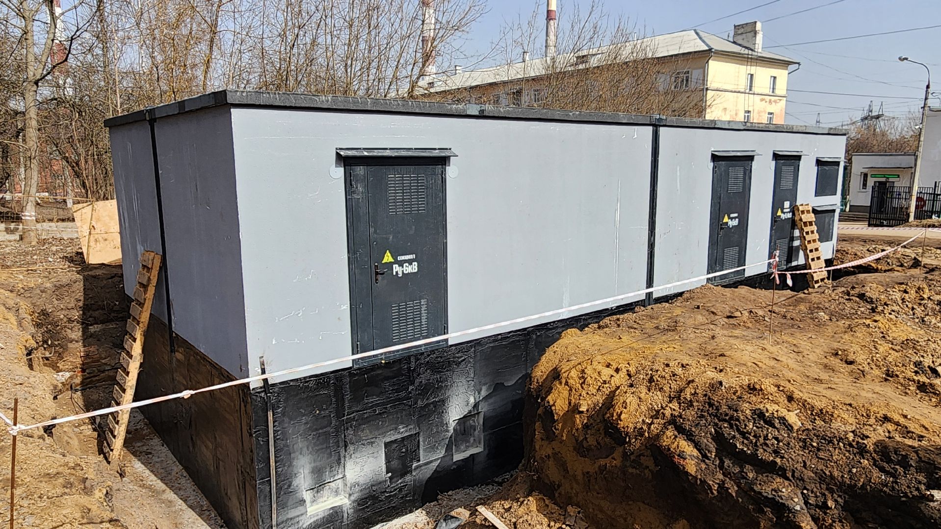 кашира, советский проспект, прокладка кабеля, новая схема электроснабжения, распределительная подстанция, 6 кВ, каширская грэс,