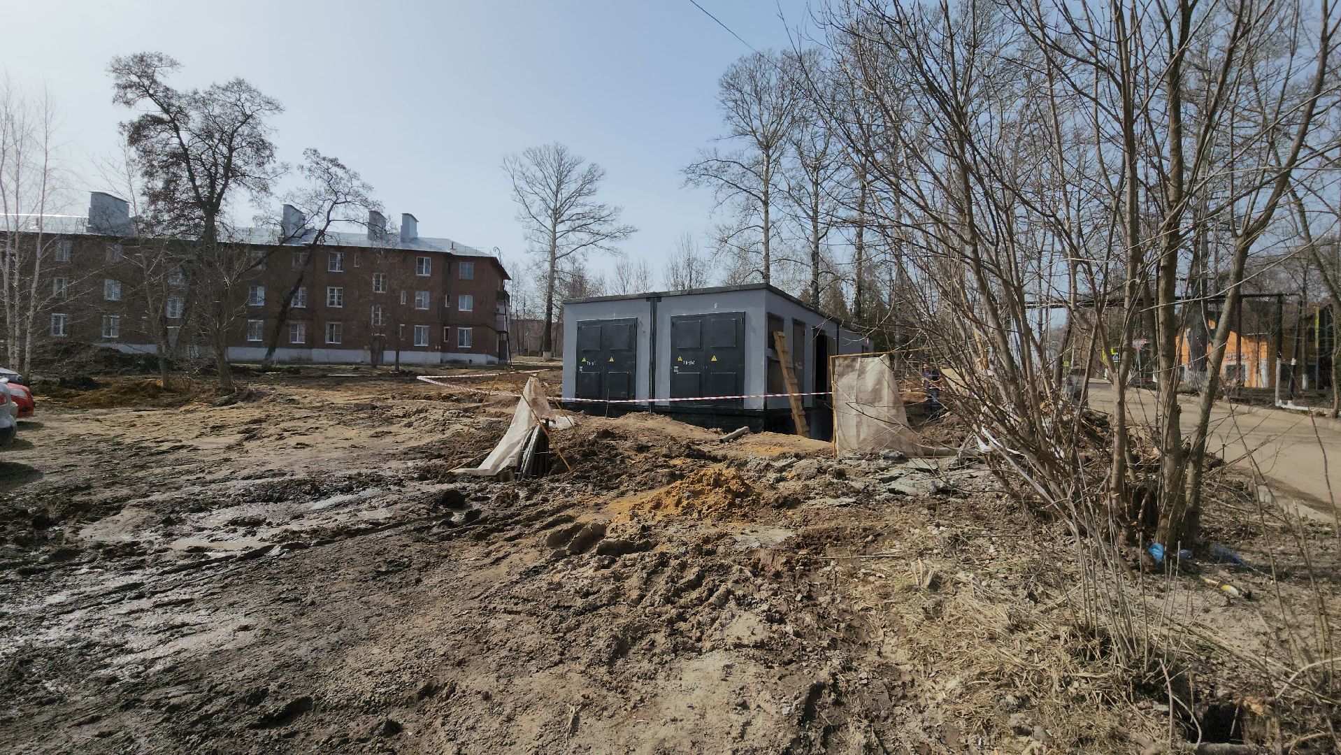 кашира, советский проспект, прокладка кабеля, новая схема электроснабжения, распределительная подстанция, 6 кВ, каширская грэс,