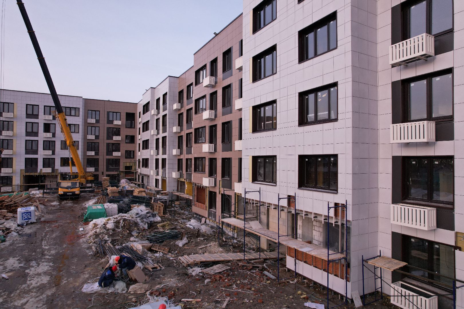 видео с коптера, дом, жилье,