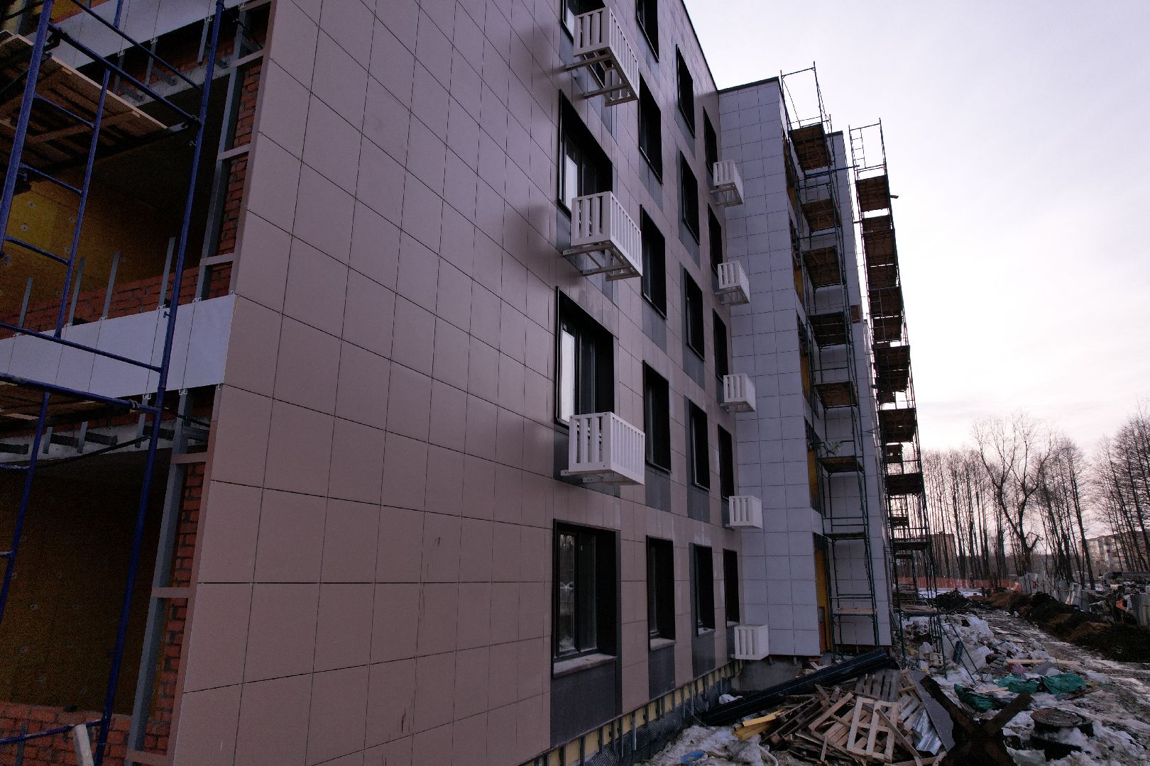 видео с коптера, дом, жилье,