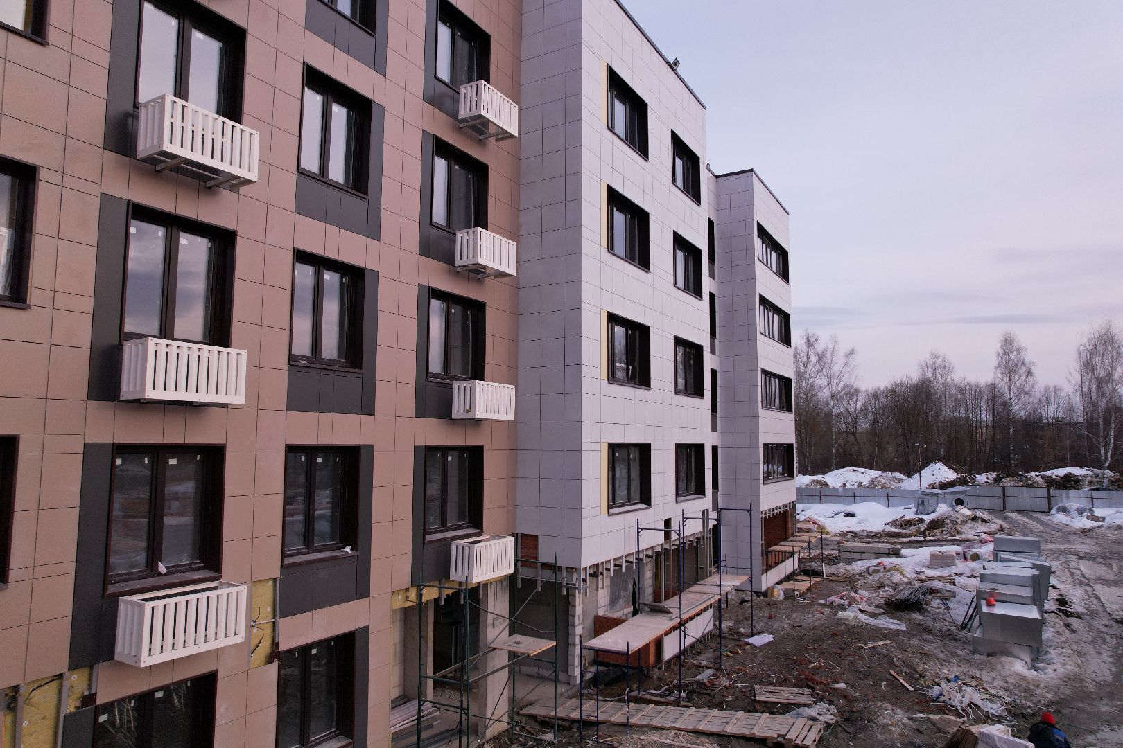 видео с коптера, дом, жилье,