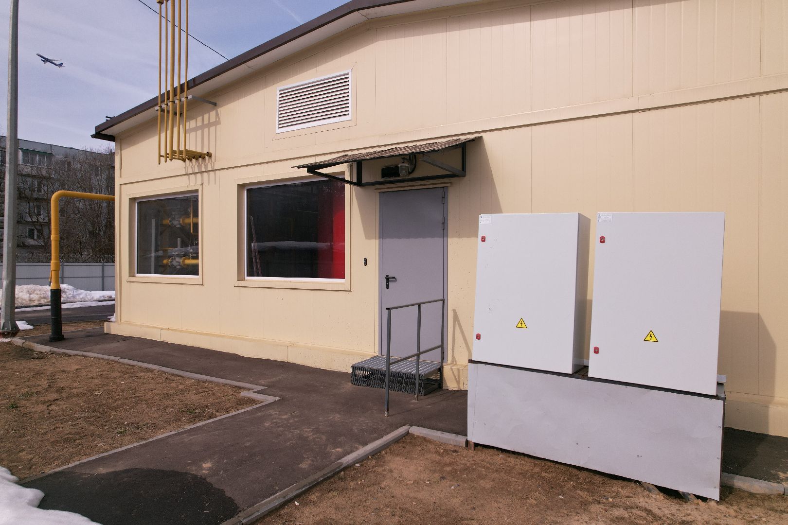 видео с коптера, котельная, жкх,