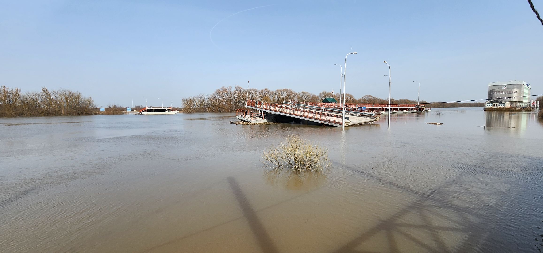 Коломна, паводок, разлив реки,