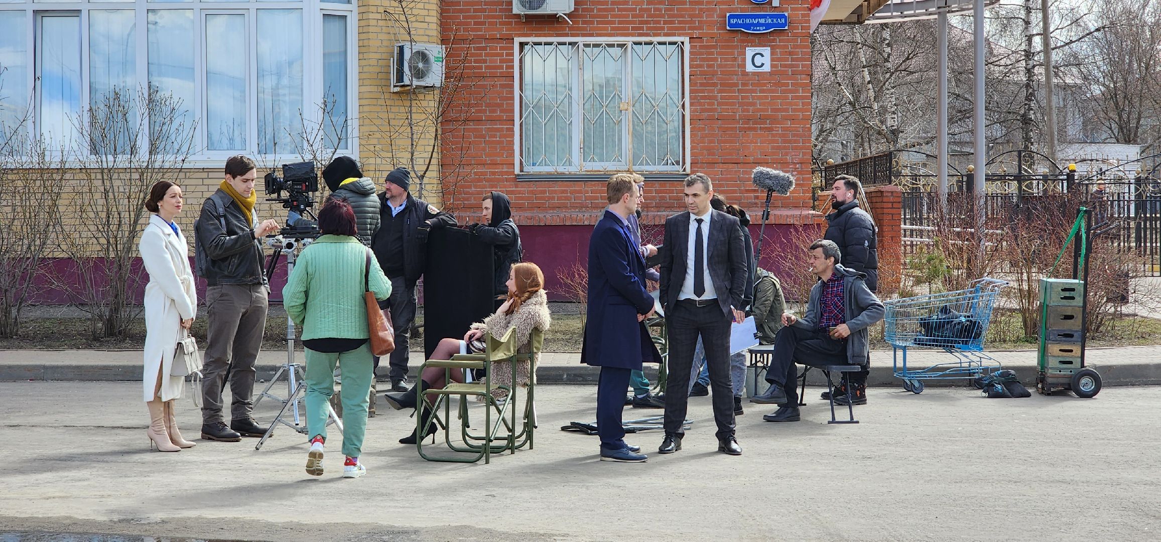 раменское, эксклюзив, съемки телесериала в городе Раменское,