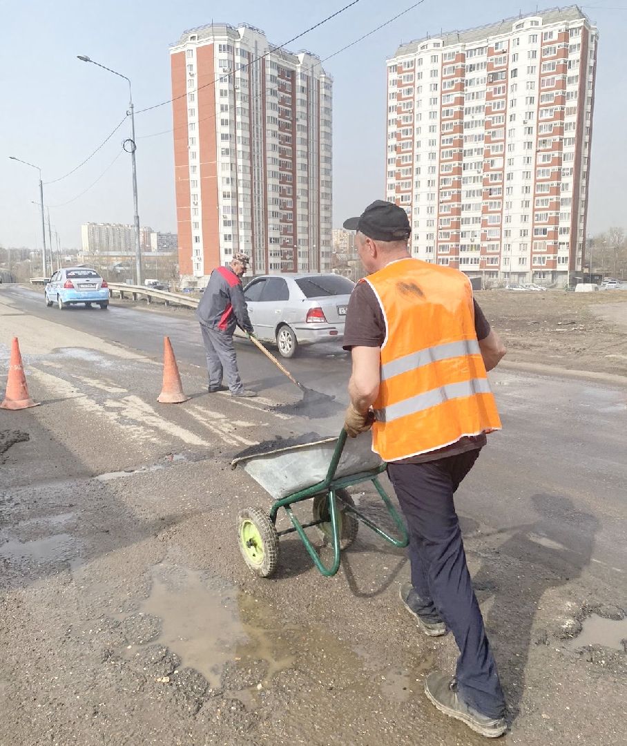 Балашиха, Подмосковье, Дороги, ямы, ямочный ремонт,
