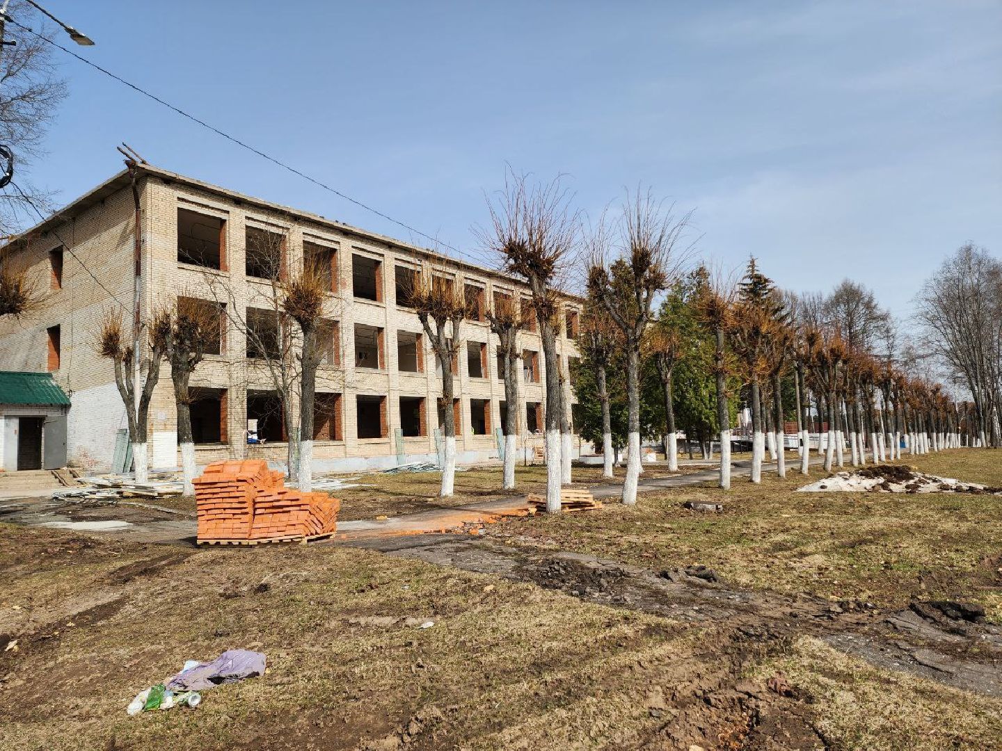 Солнечногорск, ремонт школы, подрядчик, Рабочие, Школа,