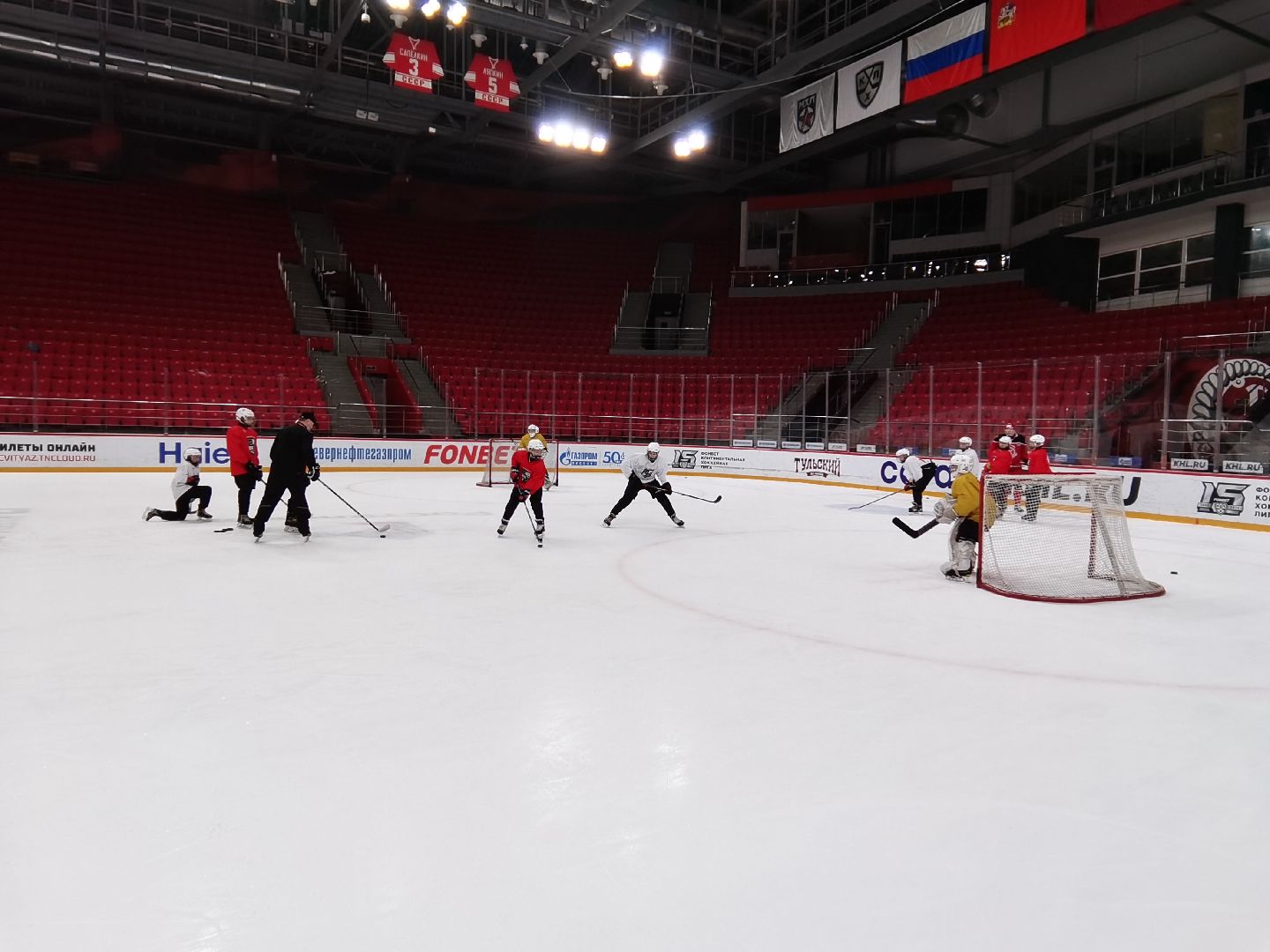 Балашиха, хоккей, хоккейный клуб Витязь, мастер-класс, спортивная школа, тренировка, КХЛ, МХЛ