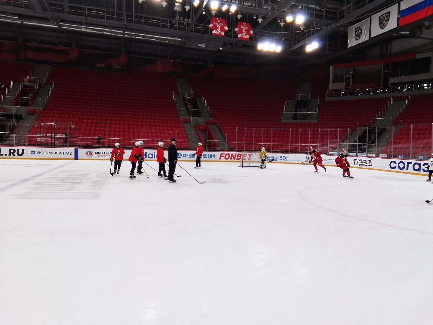 Балашиха, хоккей, хоккейный клуб Витязь, мастер-класс, спортивная школа, тренировка, КХЛ, МХЛ