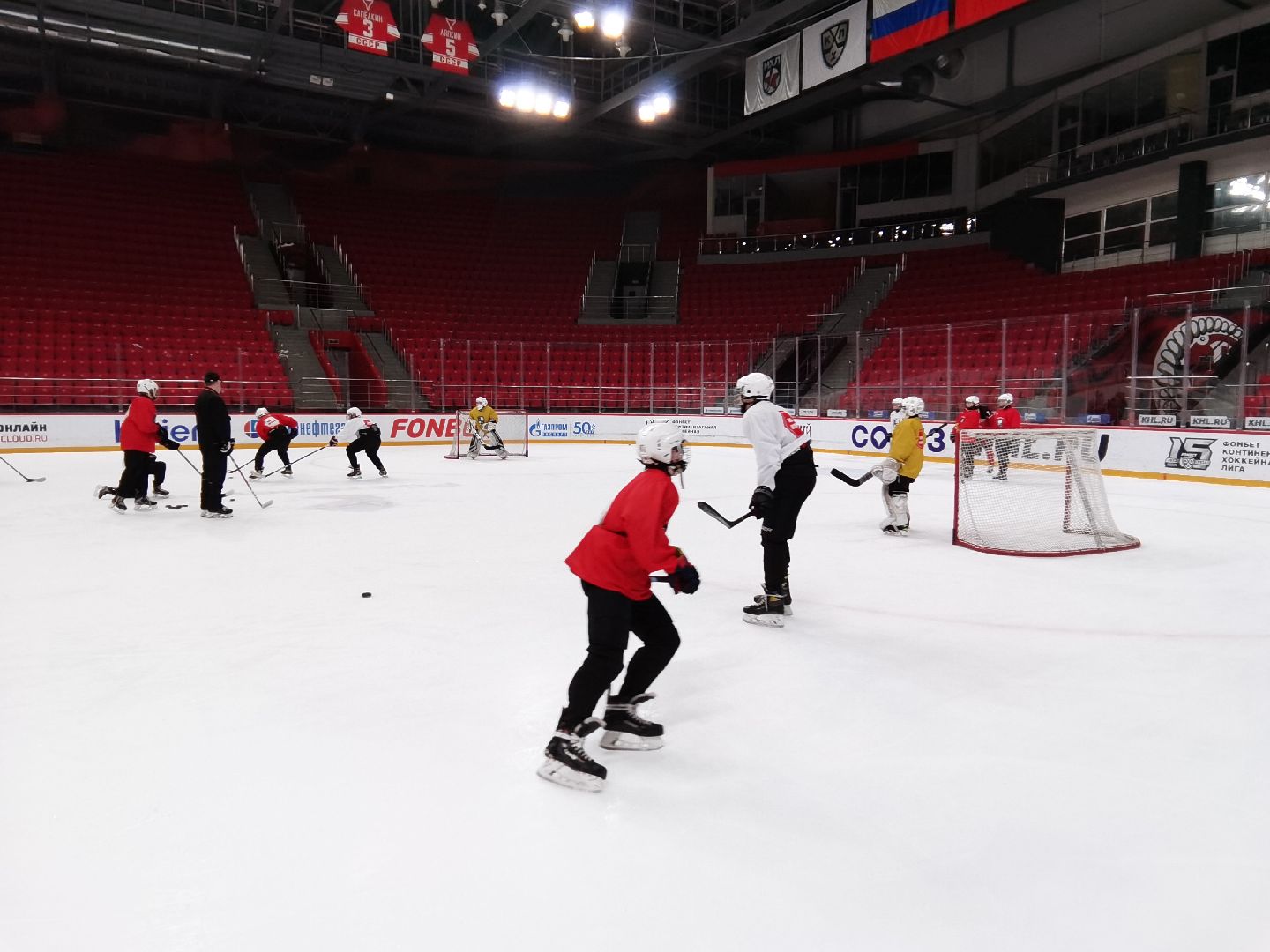 Балашиха, хоккей, хоккейный клуб Витязь, мастер-класс, спортивная школа, тренировка, КХЛ, МХЛ