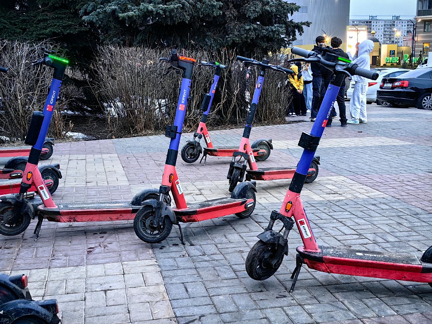 кикшеринг, самокат, велосипед, электросамокат, сезон,