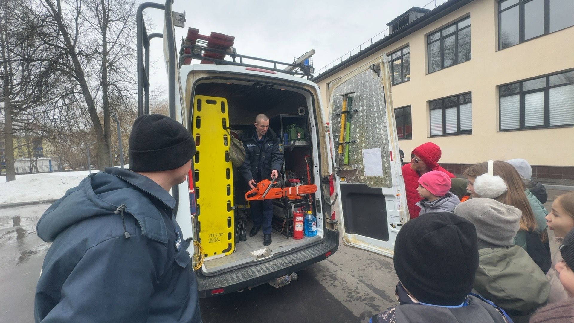 Солнечногорск, Пожарные, Спасатели, Урок, обж,