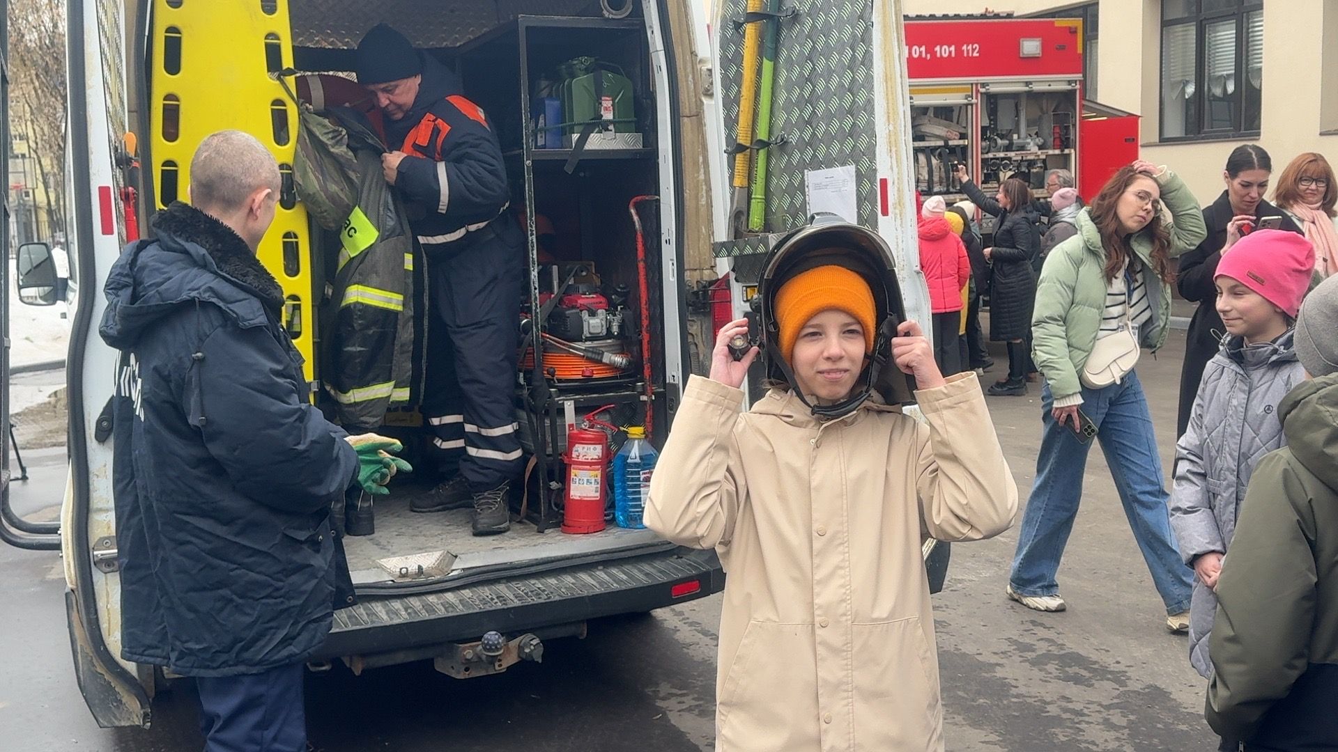 Солнечногорск, Пожарные, Спасатели, Урок, обж,