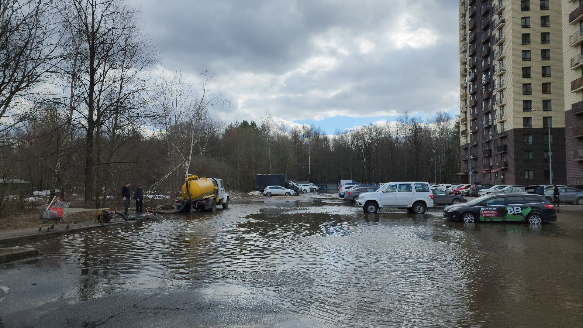 паводки, потоп, лобня,