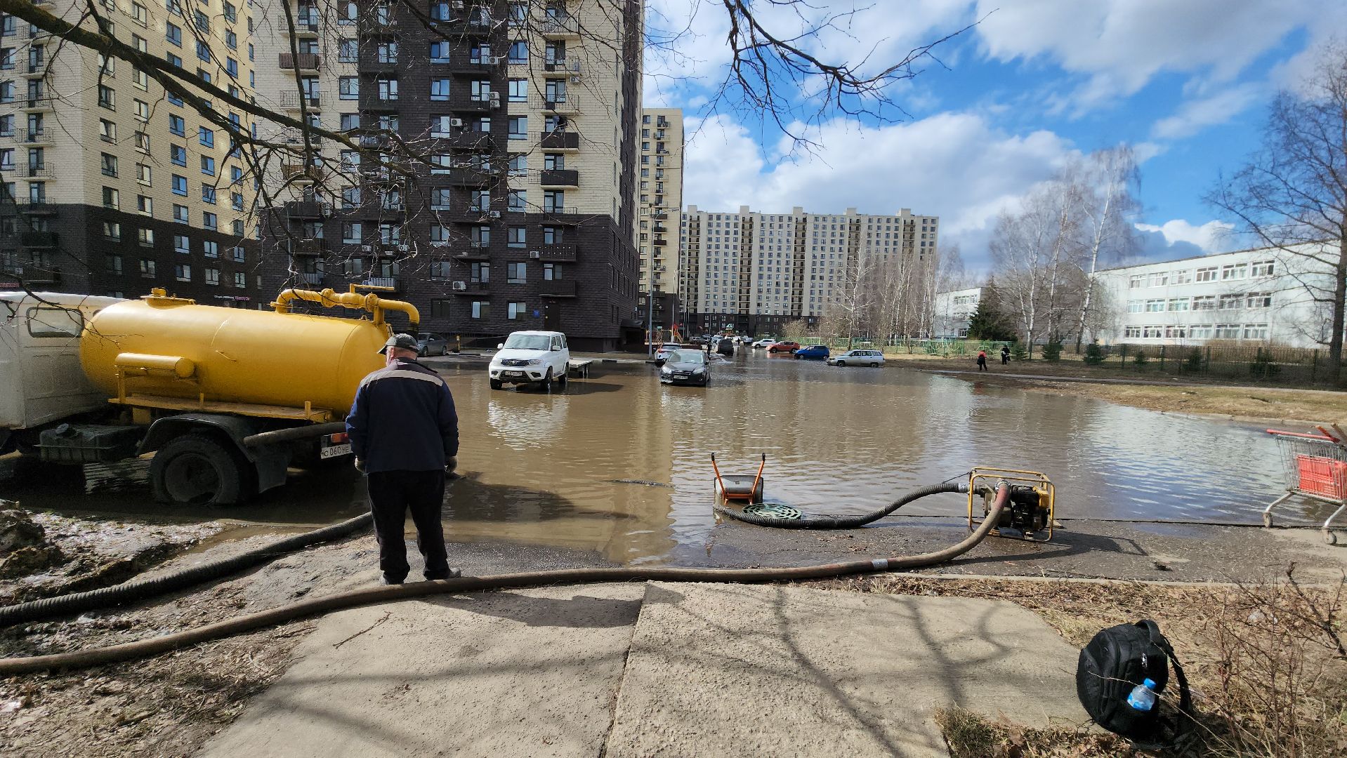 паводки, потоп, лобня,