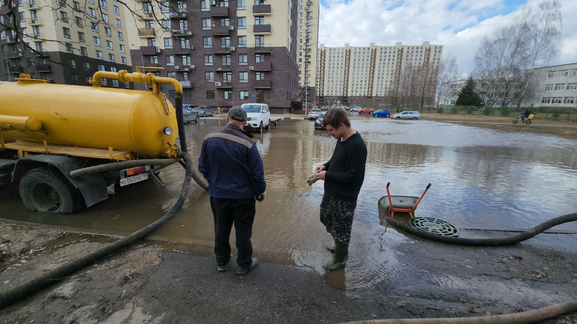 паводки, потоп, лобня,