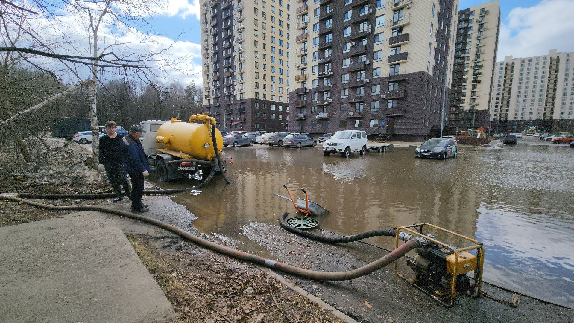 паводки, потоп, лобня,