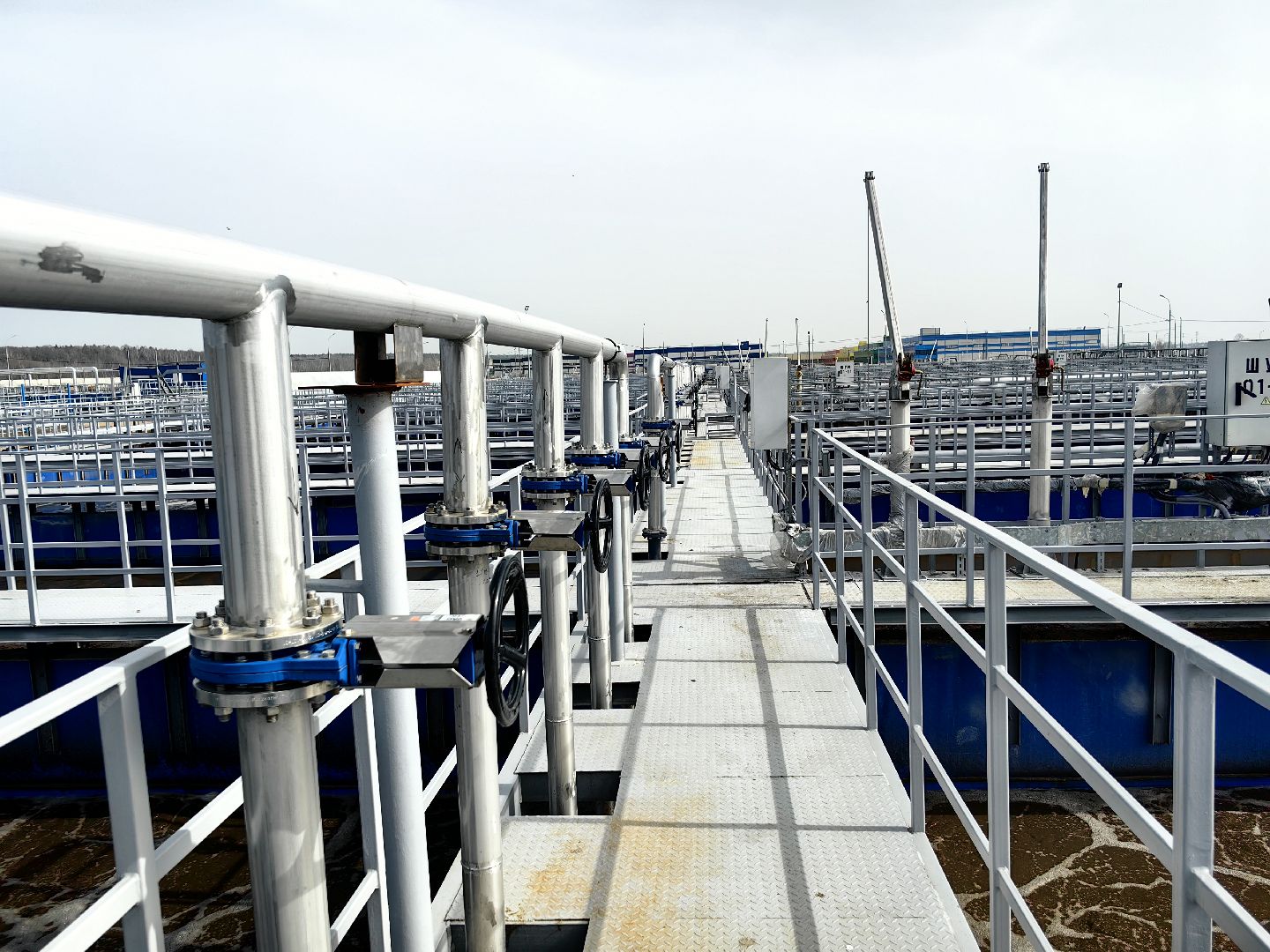 Очистные сооружения, реконструкция, обработка, отходы, модернизация, ввод в эксплуатацию,