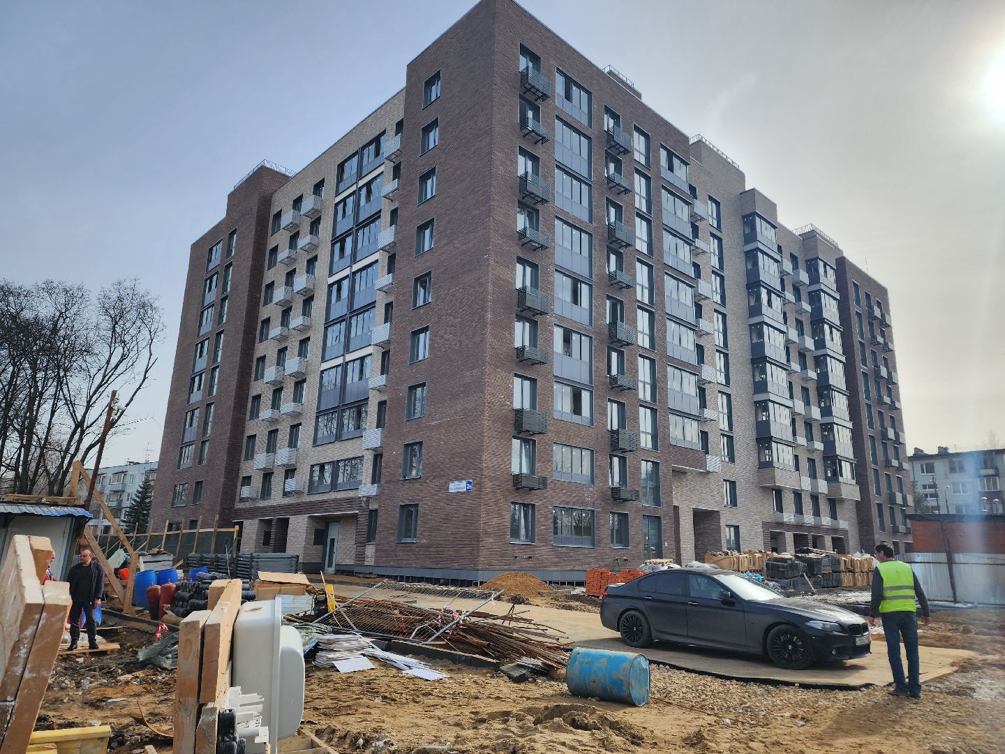 пушкино, новостройка, переселение из аварийного жилья, новый дом,строительство,