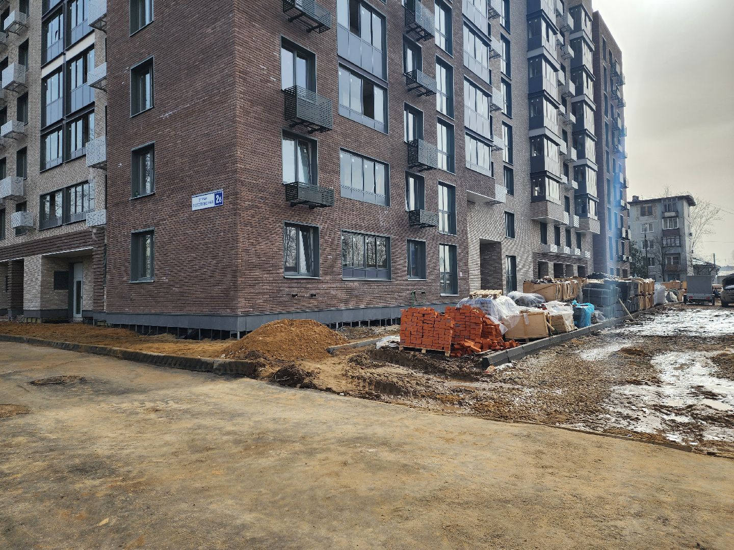 пушкино, новостройка, переселение из аварийного жилья, новый дом,строительство,