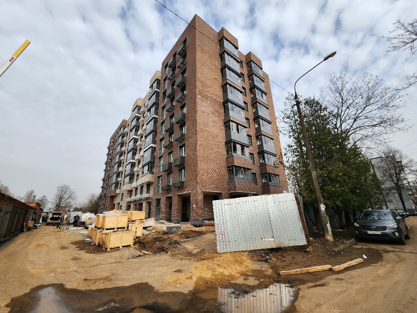 пушкино, новостройка, переселение из аварийного жилья, новый дом,строительство,
