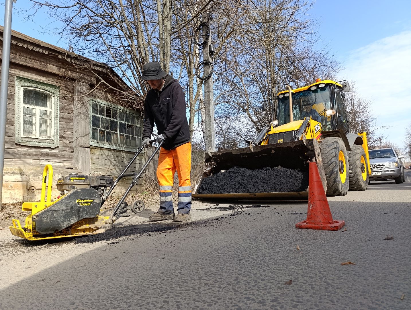 Бронницы, Ямочный ремонт, Бронницкий Дорсервис, Ремонт дорог,