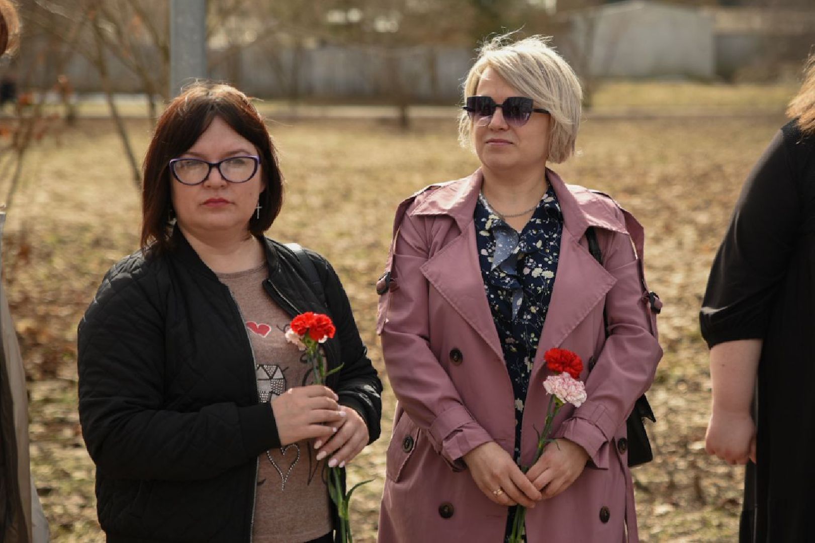 Бронницы, Памятник Пушкину, Возложение цветов, 25 лет памятнику Пушкина, Мемориальный парк Пушкина,