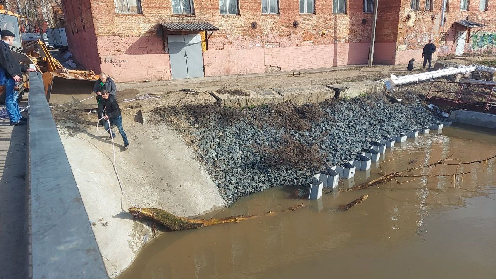 красноармейск, г.о. пушкинский, паводок, плотина,