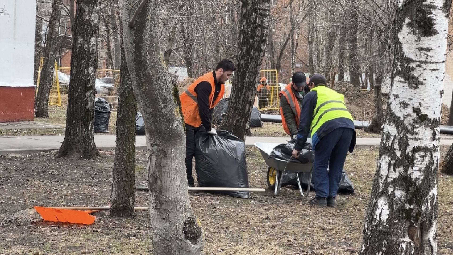 химки, благоустройство, месяц чистоты и благоустройства, уборка дворов, уборка города,