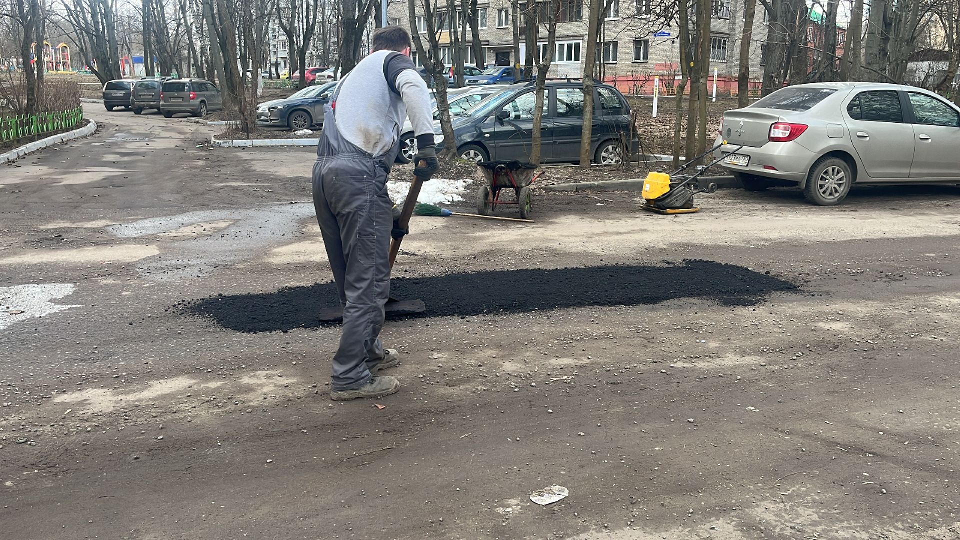 ремонт дорог, ремонт дороги, ямочный ремонт, ямы,