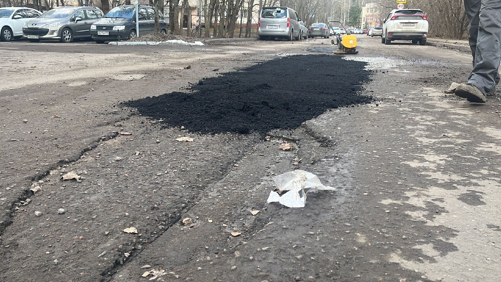 ремонт дорог, ремонт дороги, ямочный ремонт, ямы,