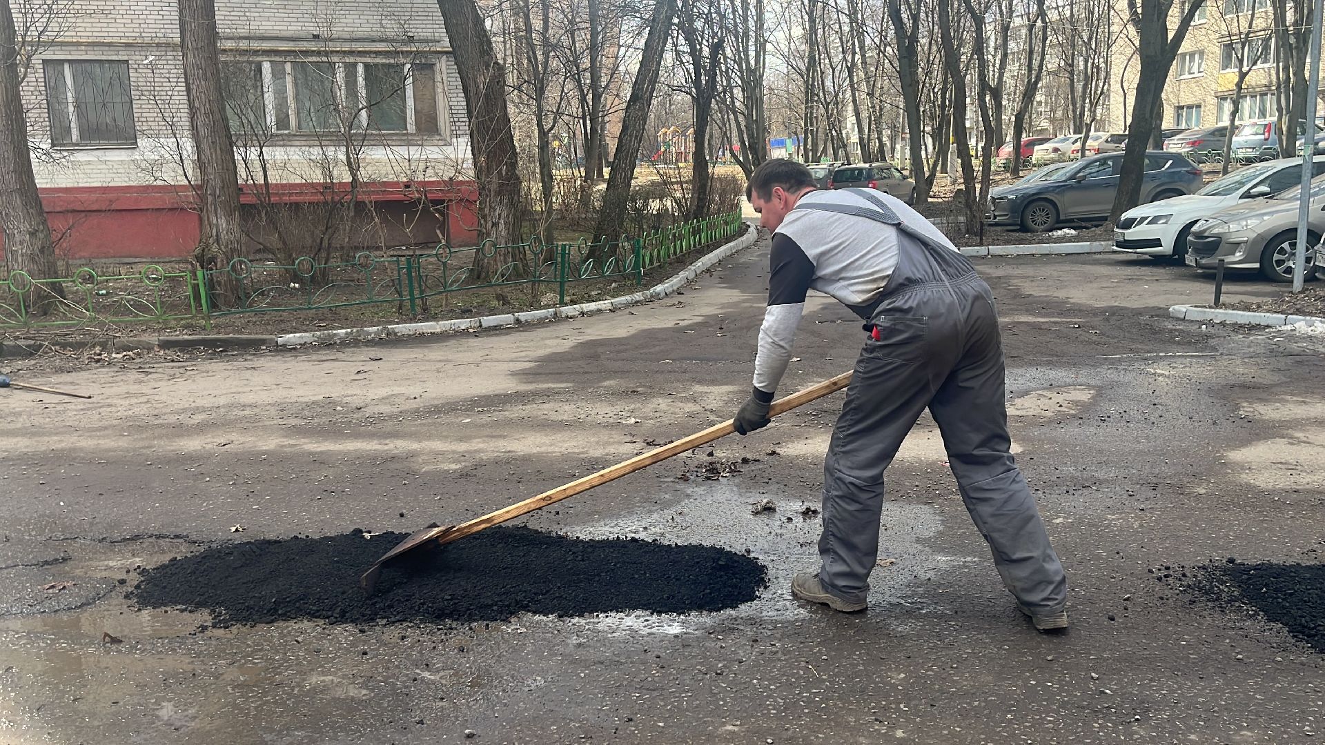 ремонт дорог, ремонт дороги, ямочный ремонт, ямы,