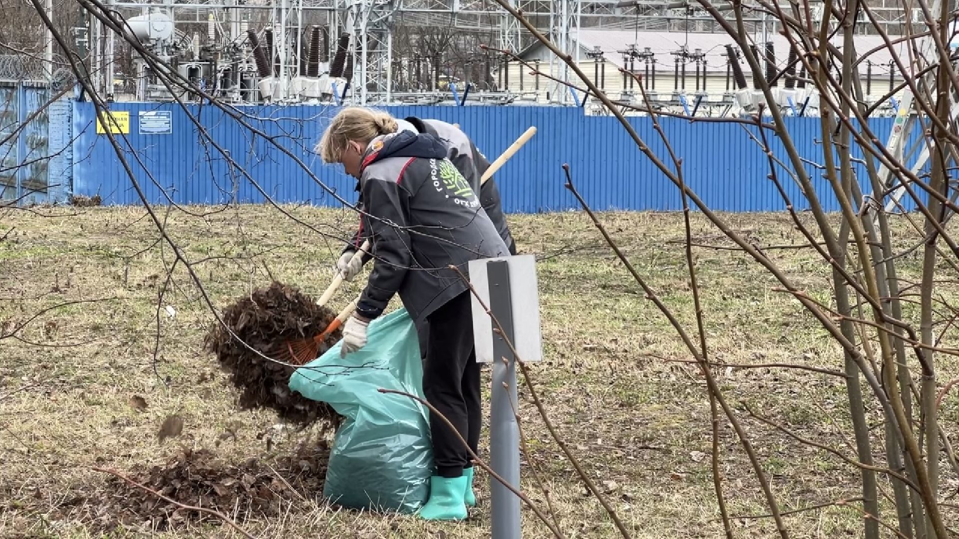 химки, месяц чистоты и благоустройства, благоустройство, уборка общественных территорий, уборка парка,