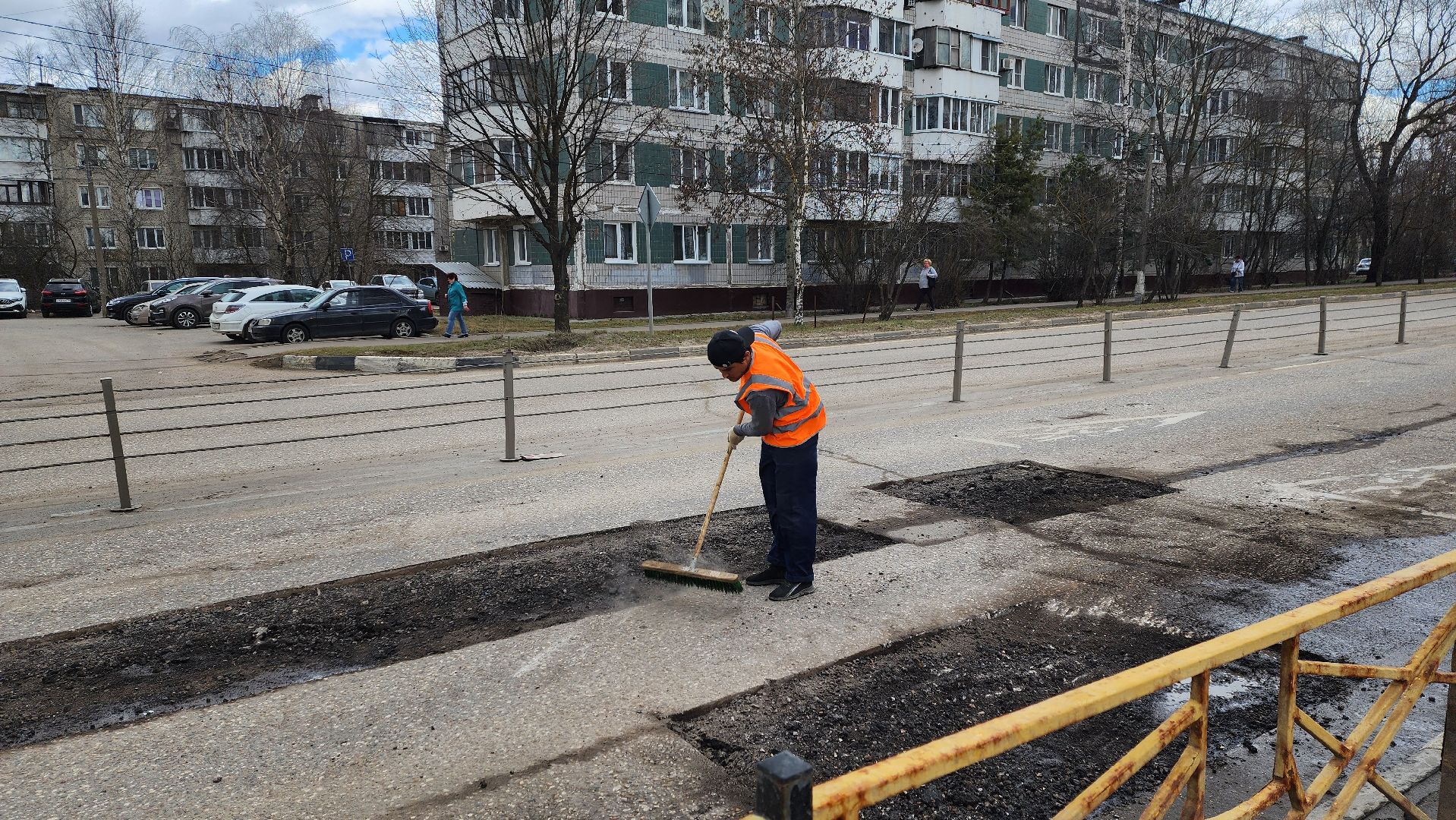 Солнечногорск, дороги, ямочный ремонт,