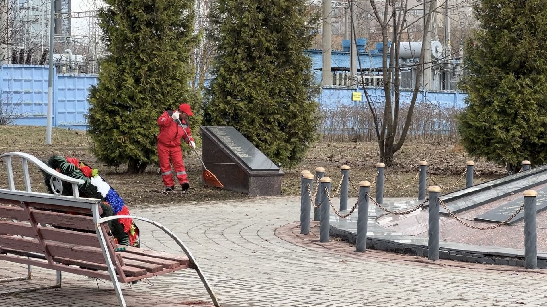 уборка города, монумент, месяц чистоты и благоустройства, благоустройство, химки,