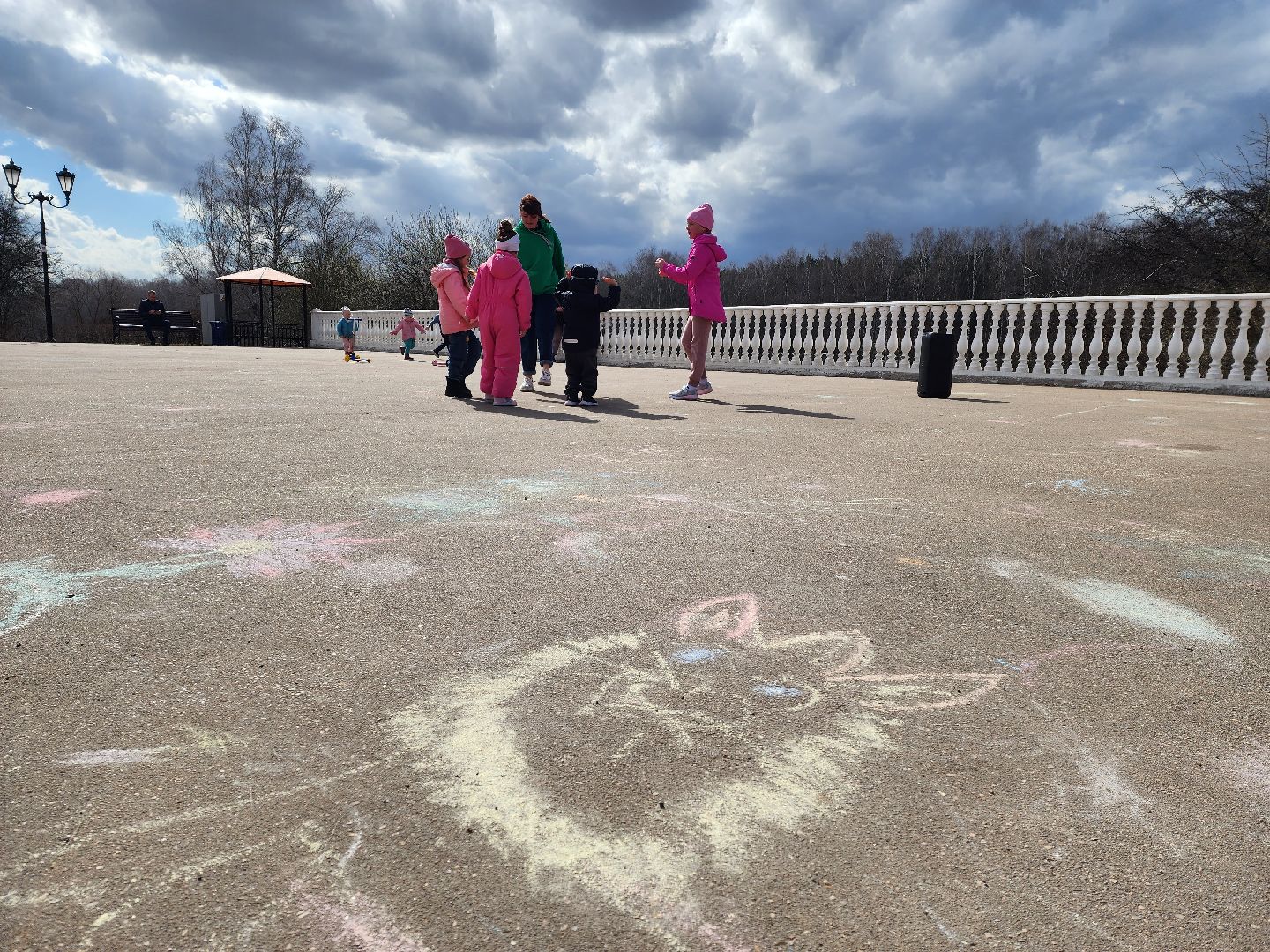 Зарядка, Парк, долгопрудный,