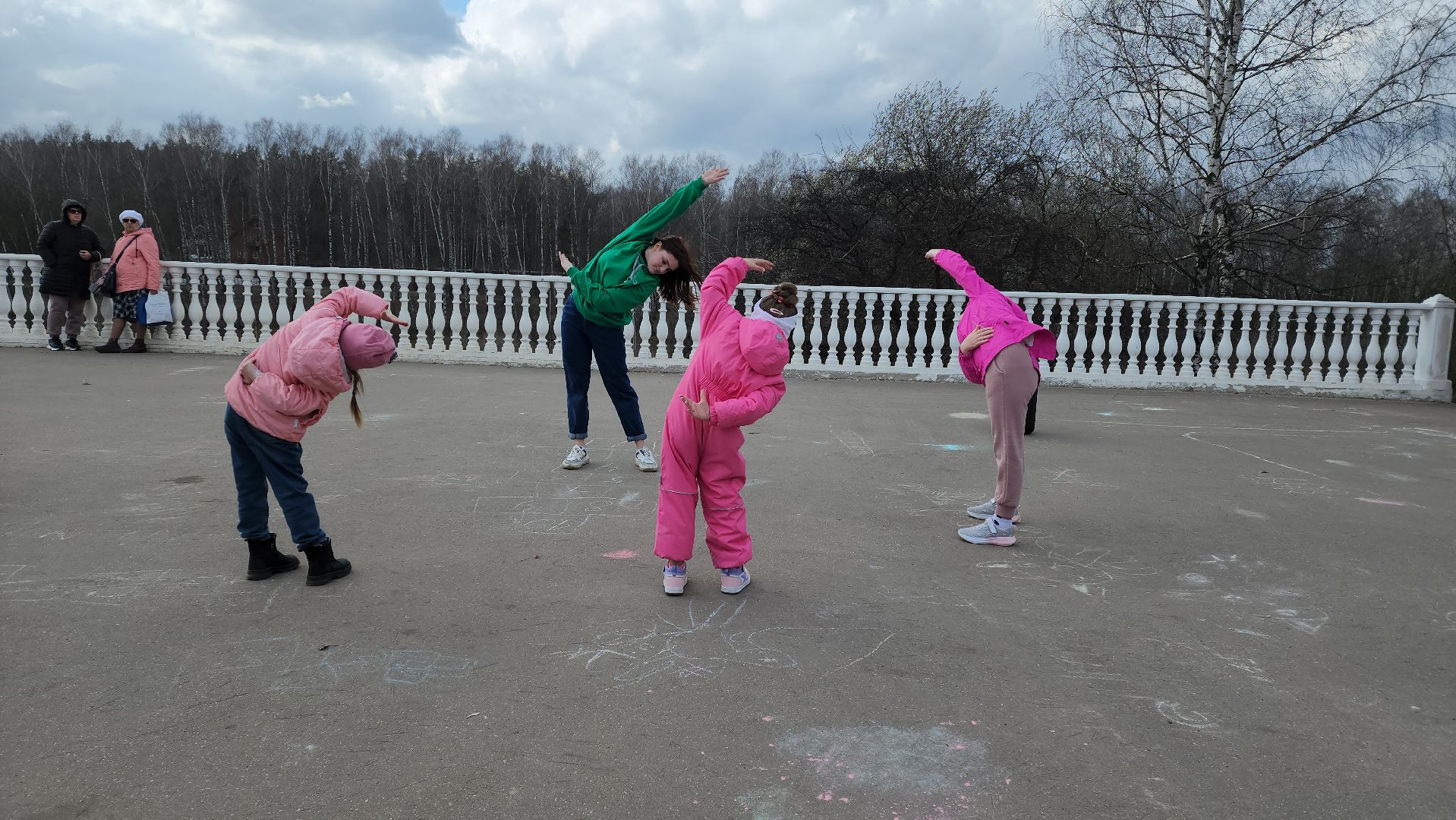 Зарядка, Парк, долгопрудный,