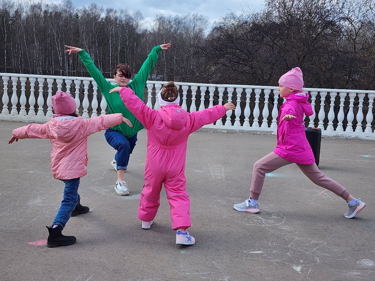 Зарядка, Парк, долгопрудный,