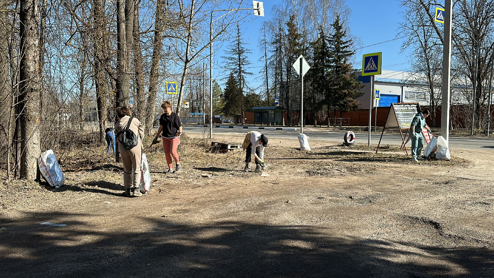 Клин, общество, благоустройство, субботники, люди,