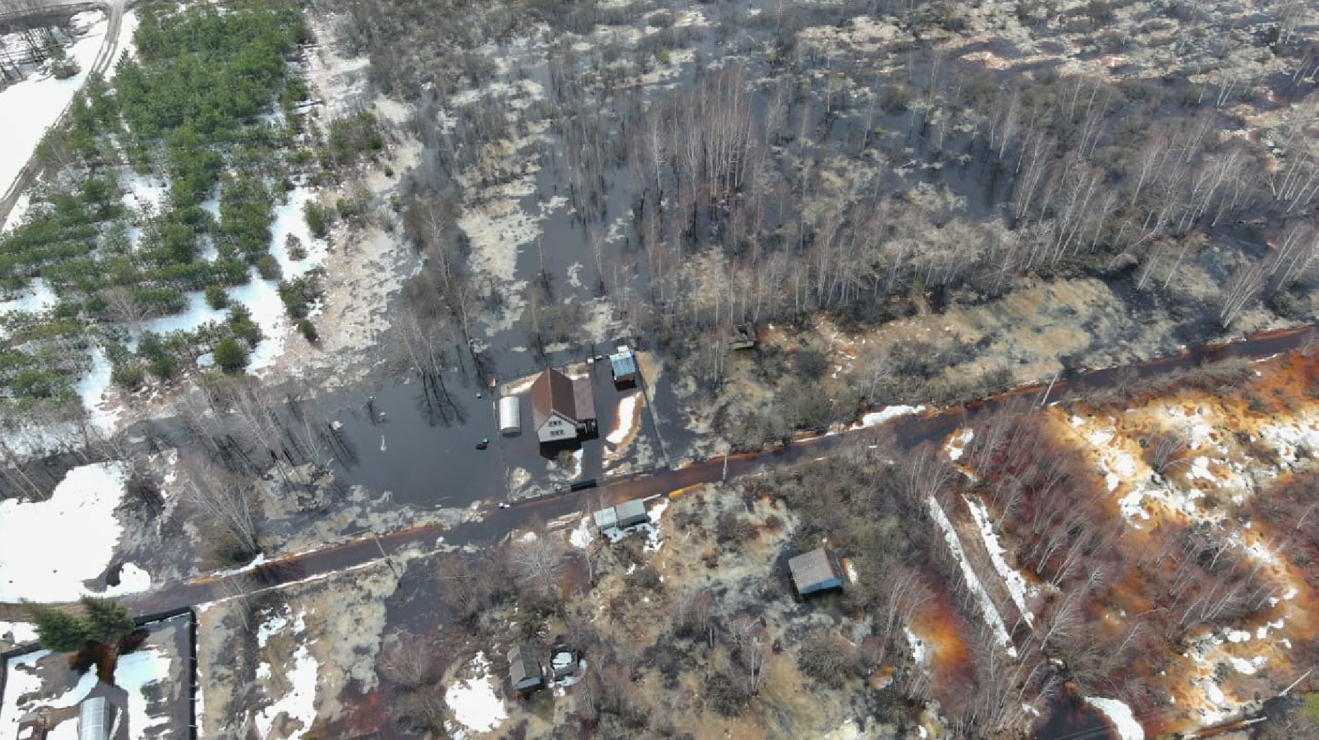 Егорьевск, подтопление, Подмосковье,