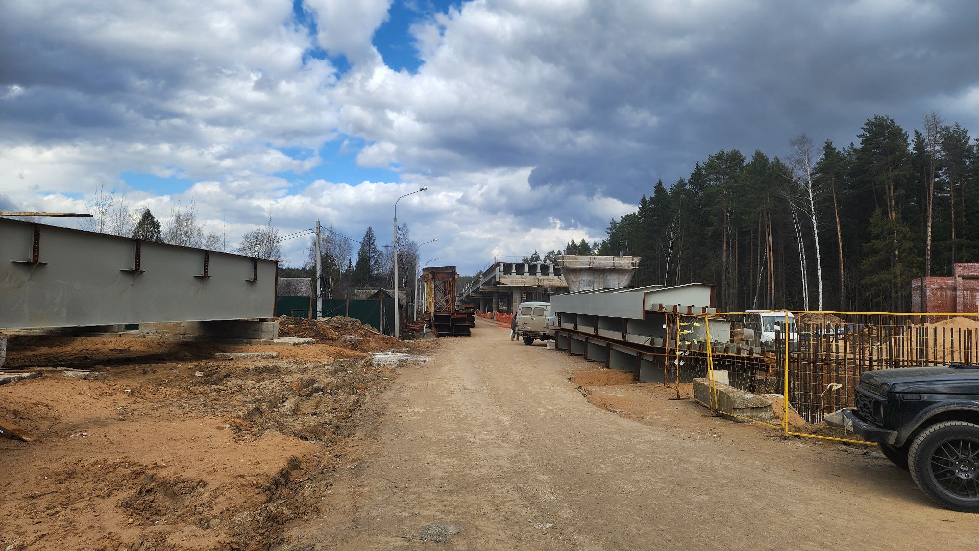 красногорск, аникеевка, путепровод,