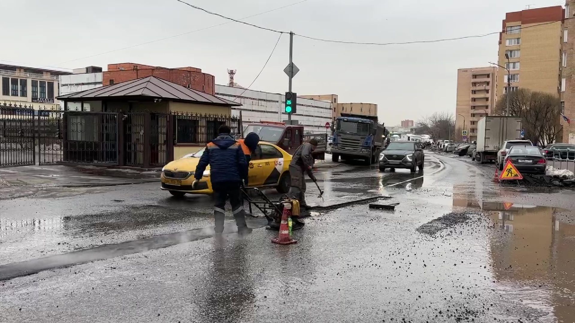 Ремонт, ямы, Реутов, асфальт, выбоины,