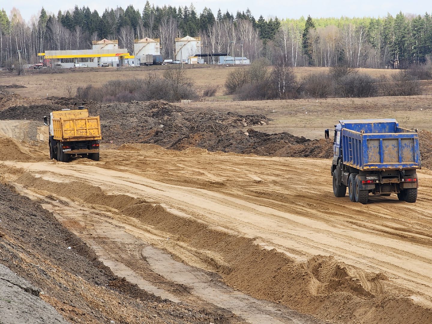 пушкино, дорожное движение, трасса, реконструкция, дорожные работы,