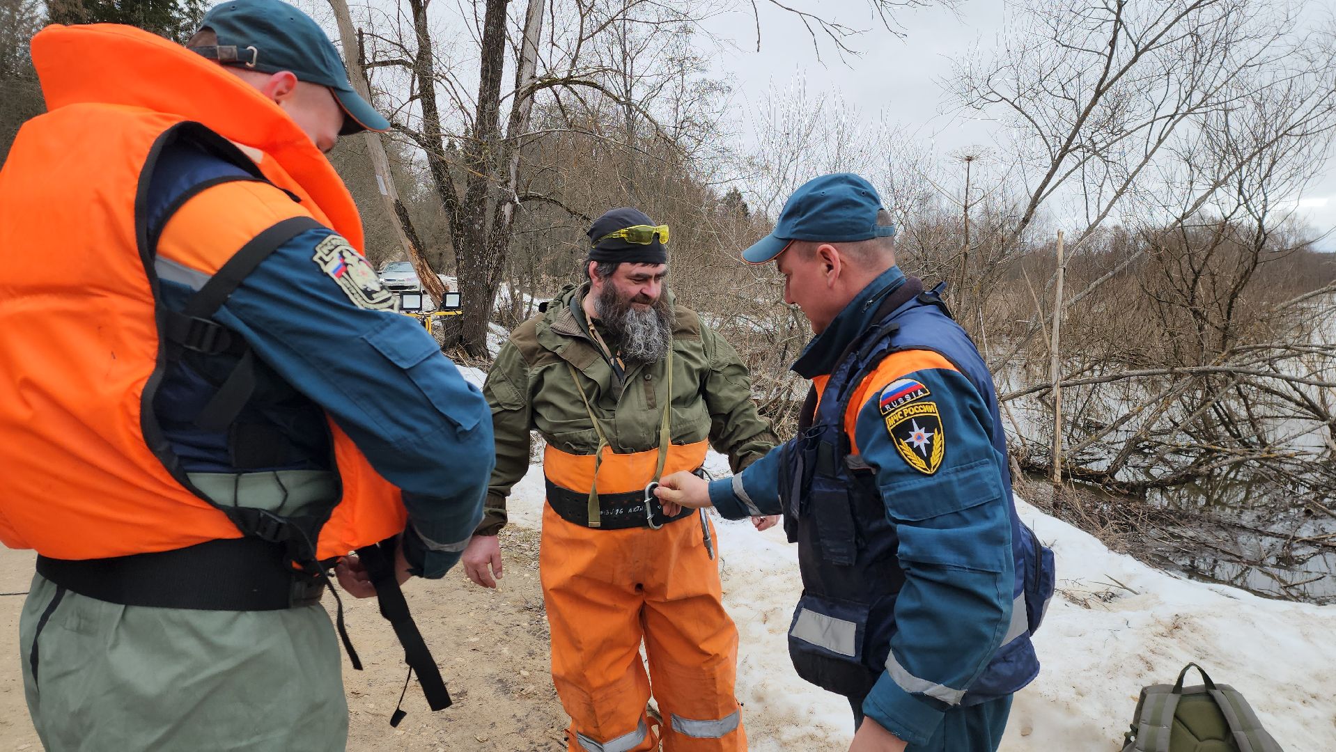 руза, Слобода, мособлпожспас, спасатели, Переправа, рузский городской округ, помощь,