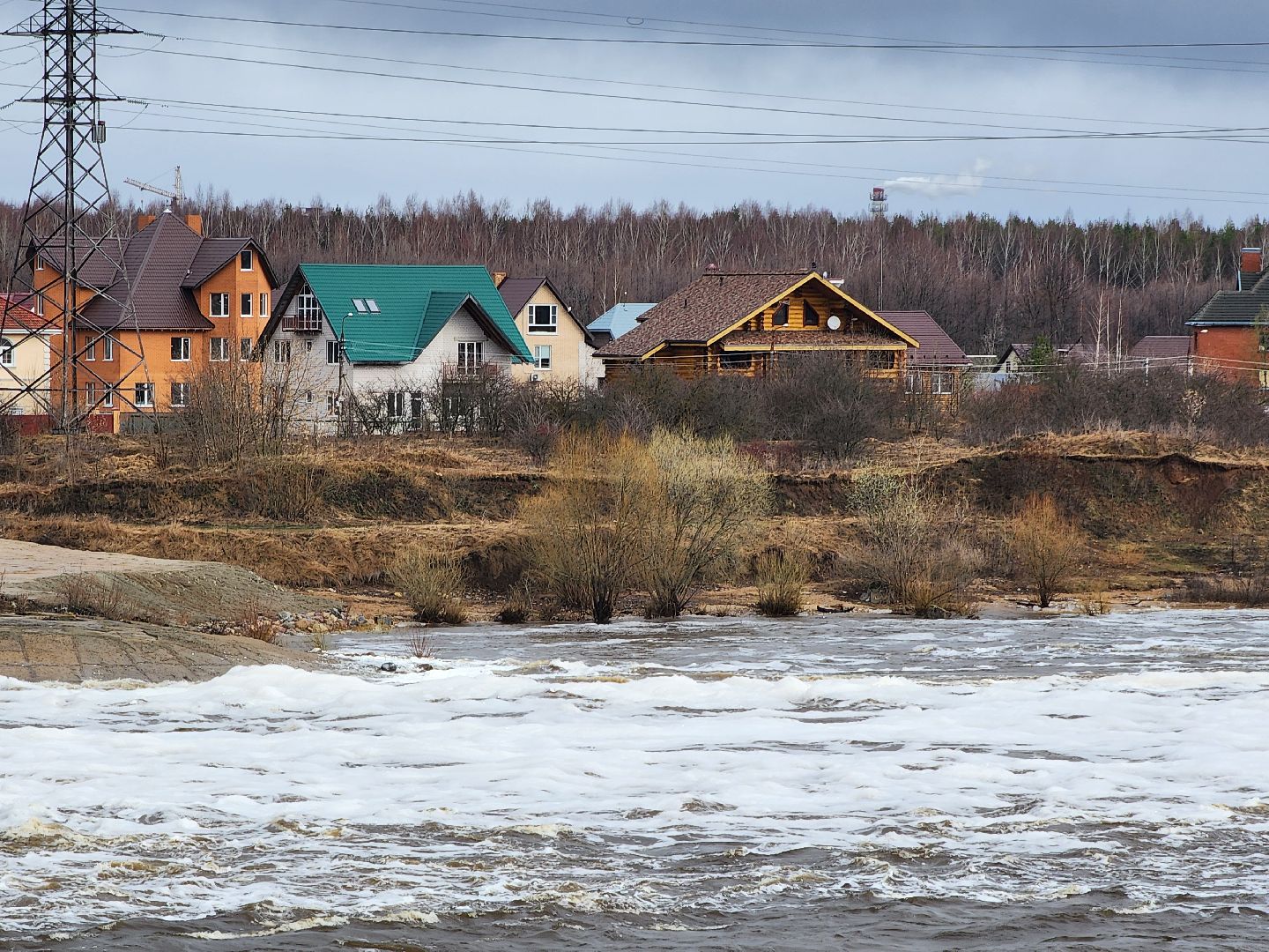 Паводок, Водосброс, противопаводковые мероприятия, Безопасность, Дубна,