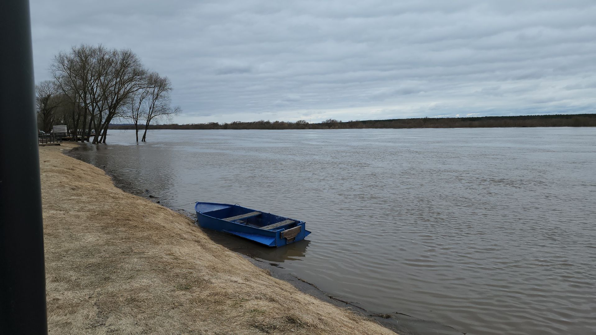 кашира, водно-спасательная станция, набережная оки, река ока, паводок, спасатели,