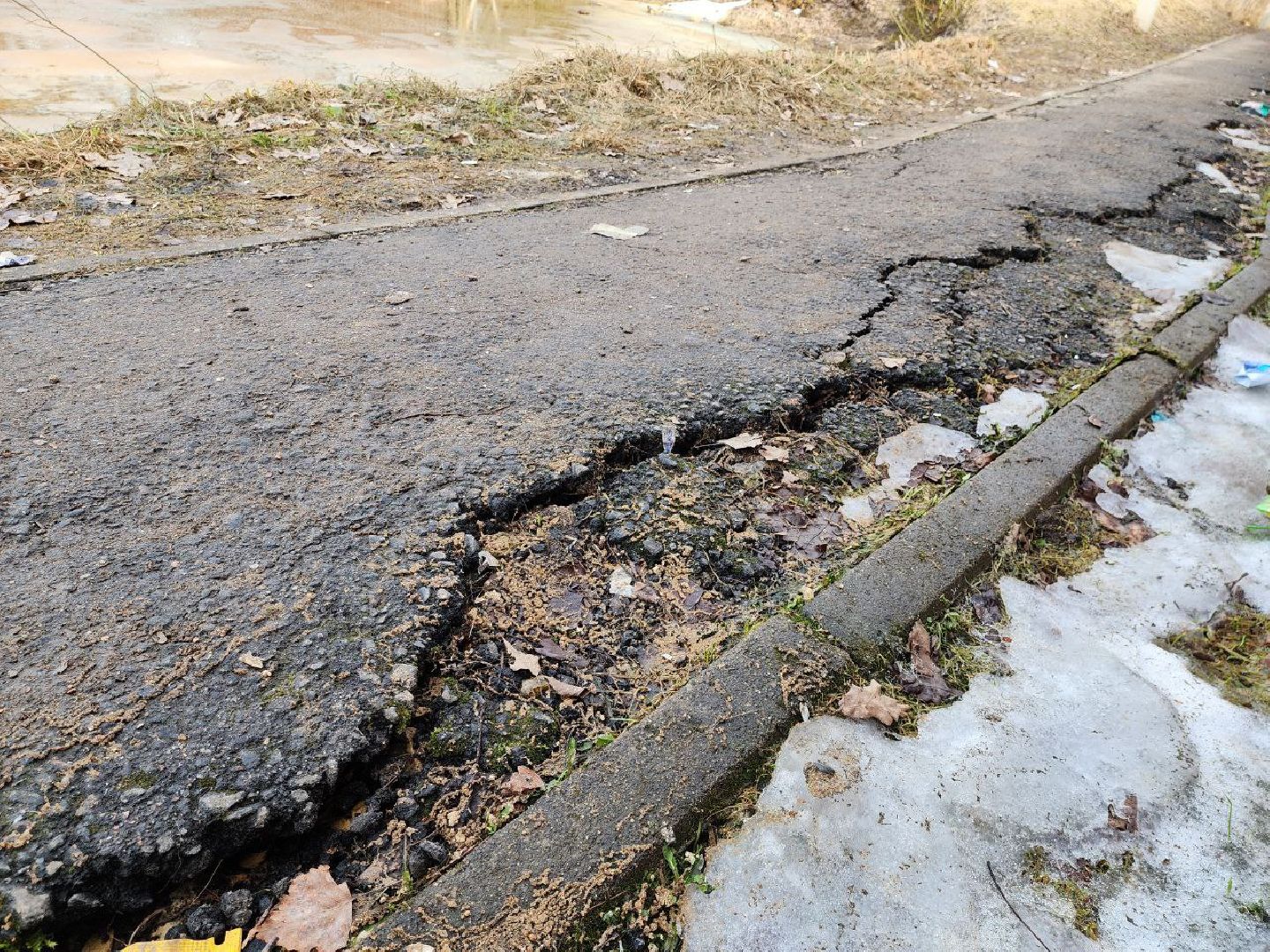 можайск, можайский городской округ, подмосковье, ремонт дорожки, пешеходная дорожка, тропинка, выездная администрация, просьба жителей, благоустройство,