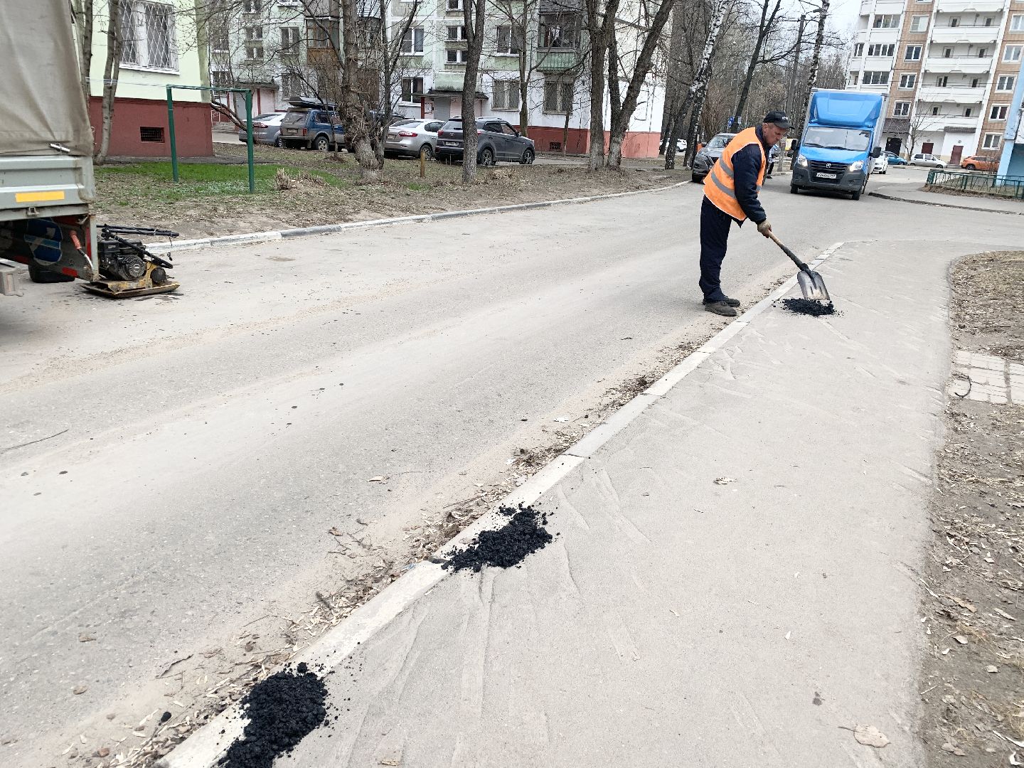 Балашиха, Подмосковье, Дороги, Ямы, ямочный ремонт, тротуары,