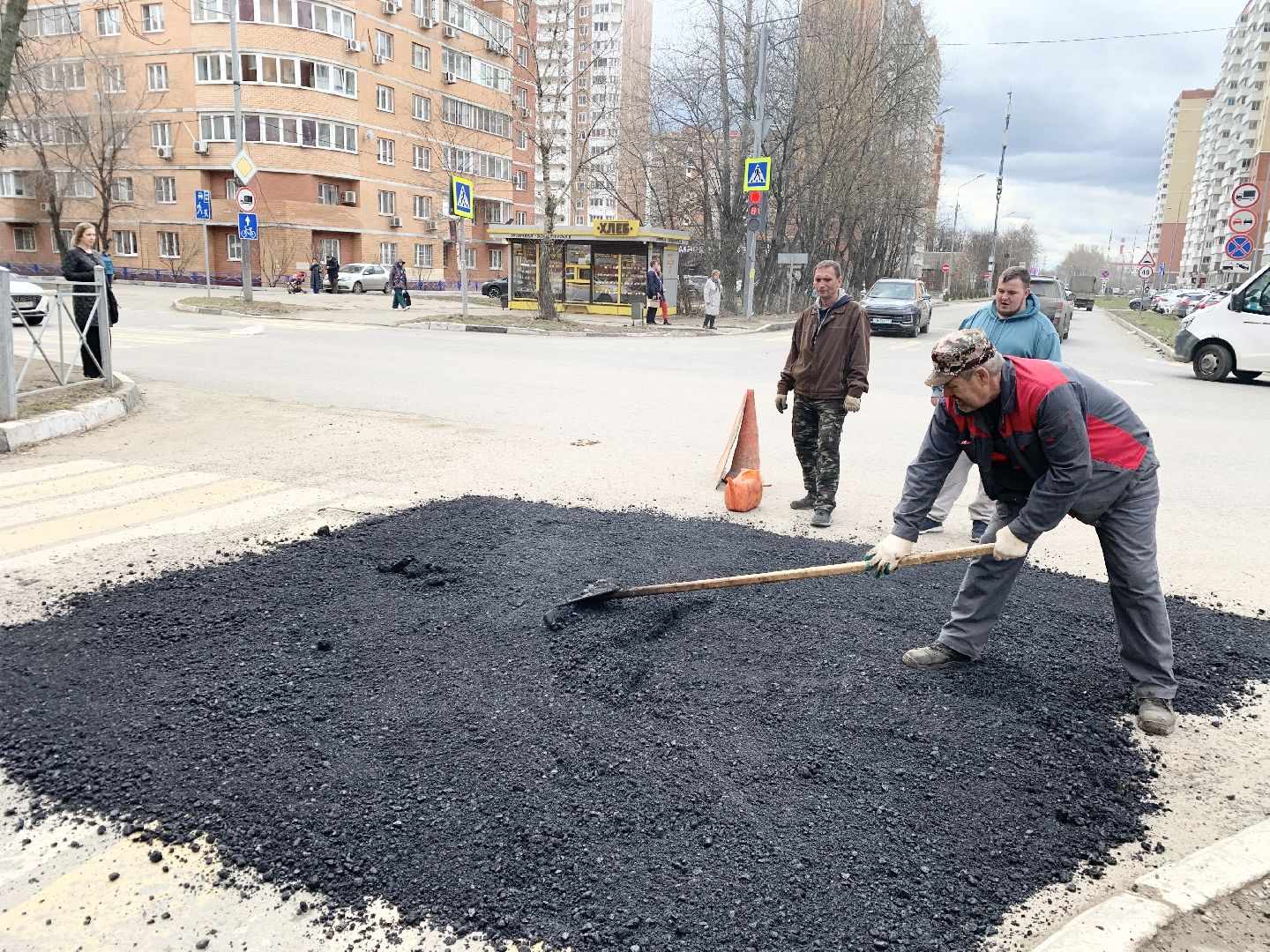Балашиха, Подмосковье, Дороги, ямочный ремонт, Ямы, пешеходные переходы,