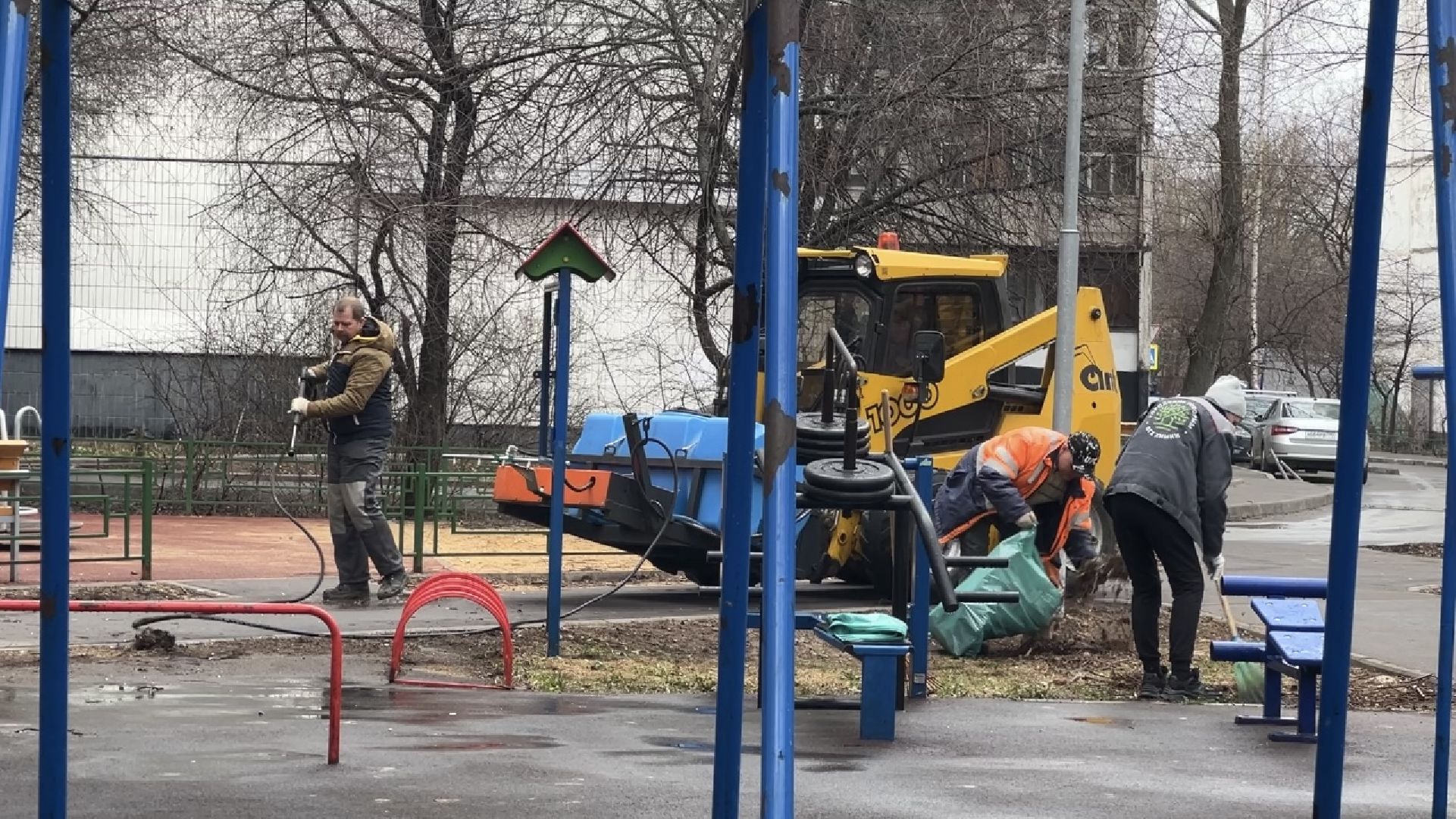 химки, месяц чистоты и благоустройства, уборка дворов, уборка города, благоустройство,